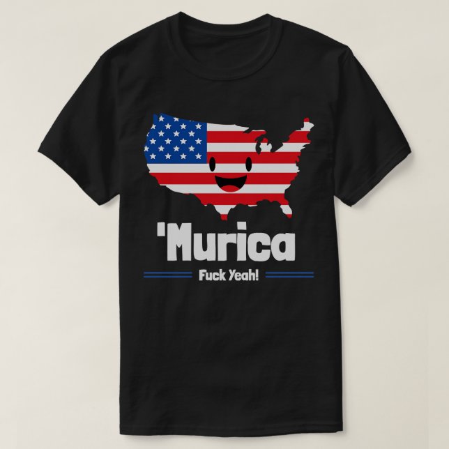 Camiseta Murica Yeah (Diseño del anverso)