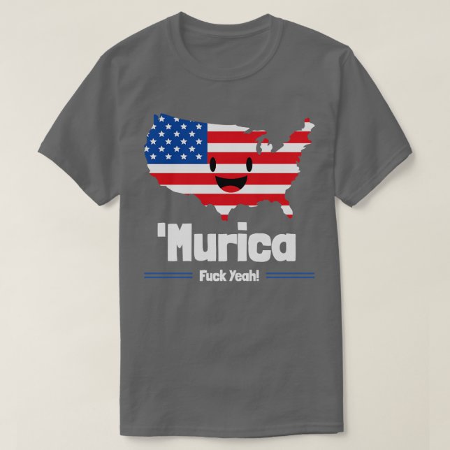 Camiseta Murica Yeah (Diseño del anverso)