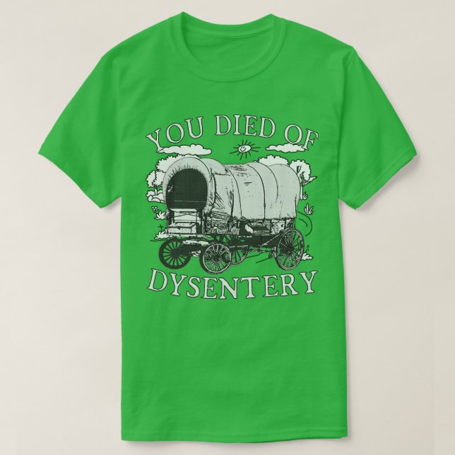 Camiseta Muriste de disentería divertida Oregon Clásico Occ (Diseño del anverso)