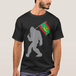 Camiseta Muritaniya O Bandera De Mauritania