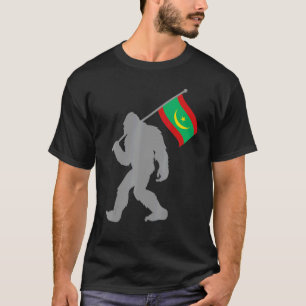 Camiseta Muritaniya O Bandera De Mauritania