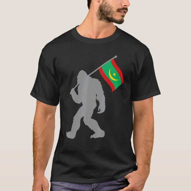 Camiseta Muritaniya O Bandera De Mauritania (Anverso)