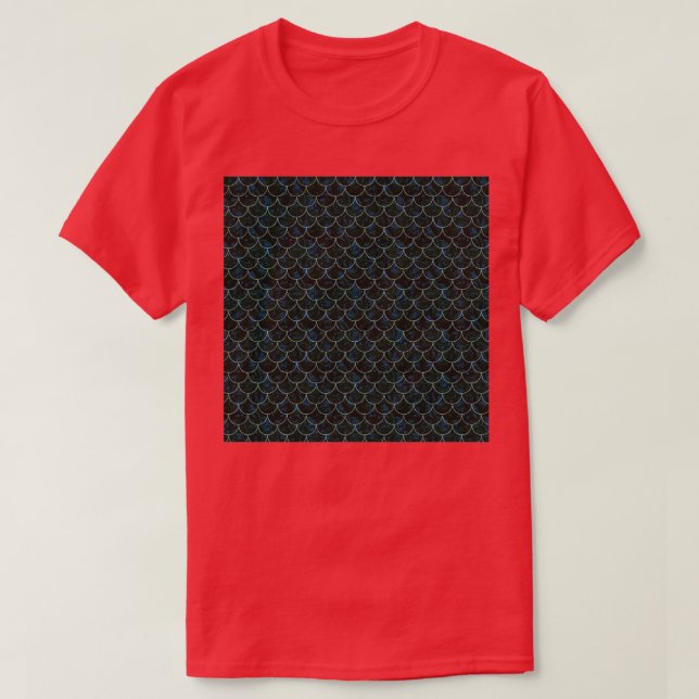 Camiseta Murky Mermaid Scales (Diseño del anverso)