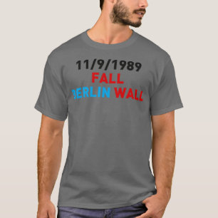 Camiseta Muro de Berlín otoño de 1989