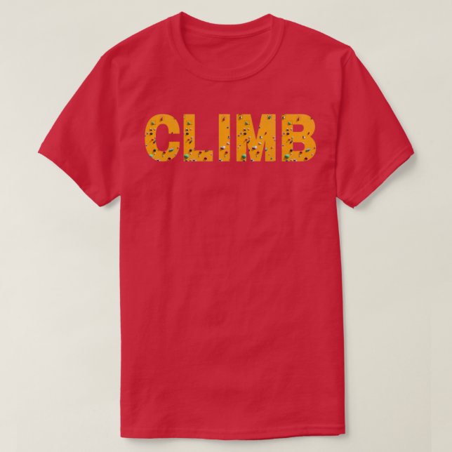 Camiseta Muro de escalada de Bouldering interior (Diseño del anverso)