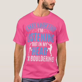 Camiseta Muro de escalada de Bouldering Mountain Climbing B