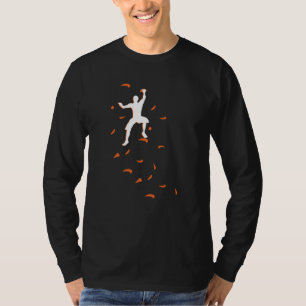 Camiseta Muro de escalada deportiva Boulder