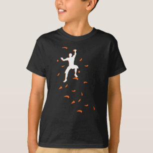 Camiseta Muro de escalamiento deportivo Boulder
