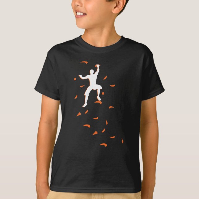 Camiseta Muro de escalamiento deportivo Boulder (Anverso)