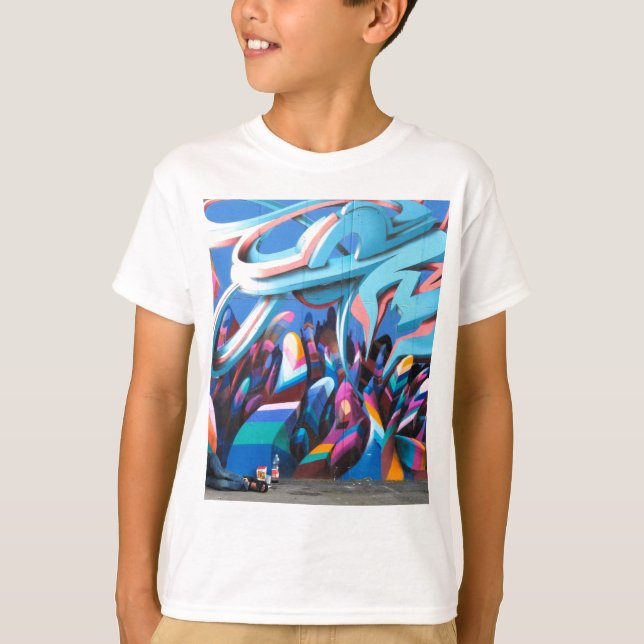 Camiseta Muro de graffiti de Guay (Anverso)