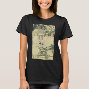 Camiseta Muro de jardín Jessie Willcox Smith, Niños Vintage