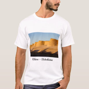 Camiseta Muro de la ciudad de Khiva - Uzbekistán, Asia Cent