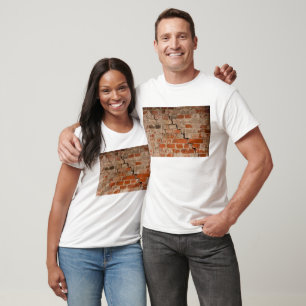 Camiseta Muro de ladrillo roto