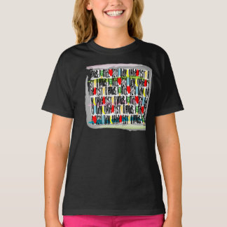 Camiseta Muro de palabras