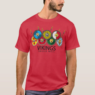 Camiseta Muro del Escudo de Vikings