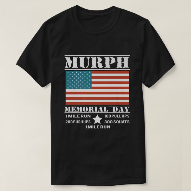 Camiseta Murph día conmemorativo (Diseño del anverso)
