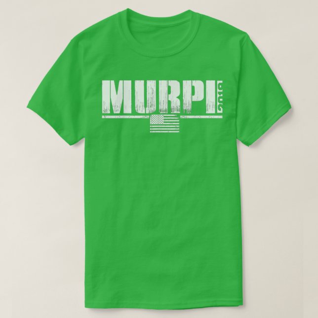 Camiseta Murph Workout Veteran Memorial Day Military (Diseño del anverso)