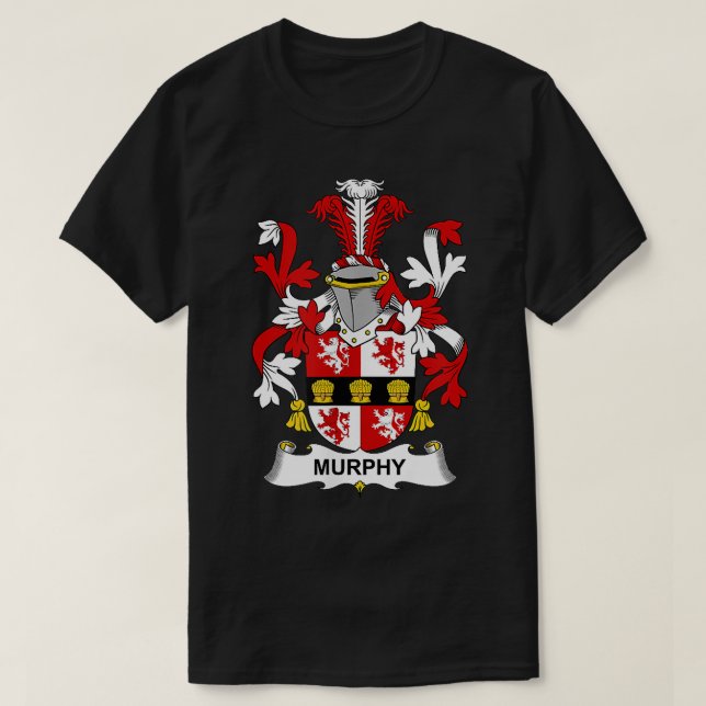 Camiseta Murphy Coat of Arms  Family Crest  (Diseño del anverso)