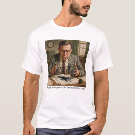 Camiseta Murphy escribiendo es ley por primera vez