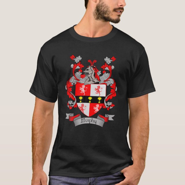 Camiseta Murphy Escudo De Armas | Murphy Surname Family Cre (Anverso)