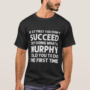Camiseta Murphy Funny Surname Family Tree Birday Reunion