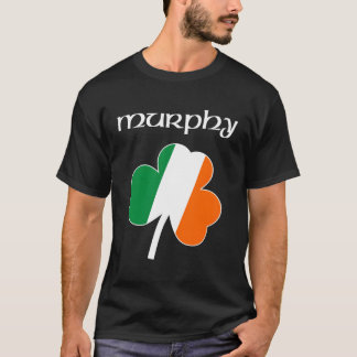 Camiseta Murphy Irish Last Name Gige Ireland Flag Shamrock