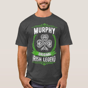 Camiseta Murphy Name St Patricks Day Irish Legend