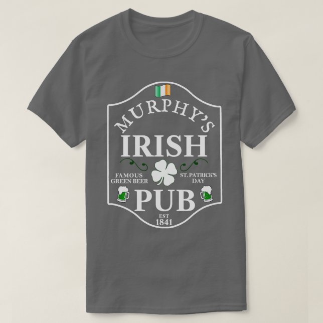 Camiseta MURPHYS IRISH PUB St (Diseño del anverso)