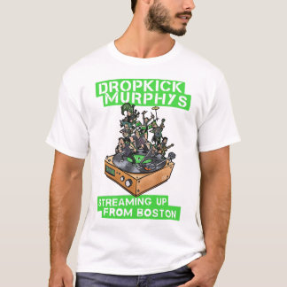 Camiseta Murphys Retro Dropkick Streaming Desde Boston 20