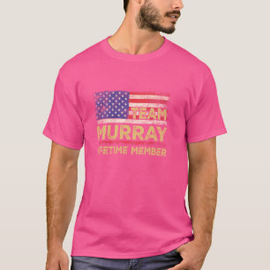 Camiseta Murray Apellido Equipo de Camisas Murray Lifetime 