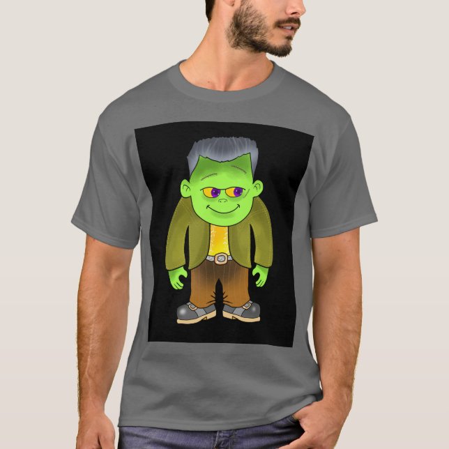 Camiseta Murray el monstruo del negro (Anverso)