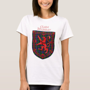 Camiseta Murray Tartan Scottish Plaid Lion Rampant