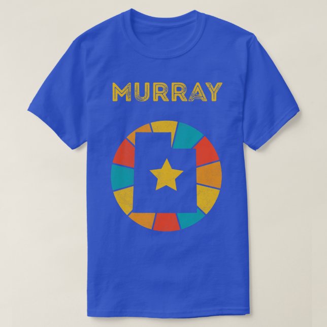 Camiseta Murray Utah Vintage Molestias de recuerdo 1 (Diseño del anverso)