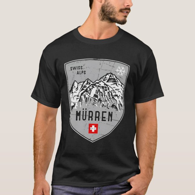 Camiseta Murren Swiss Emblem (Anverso)