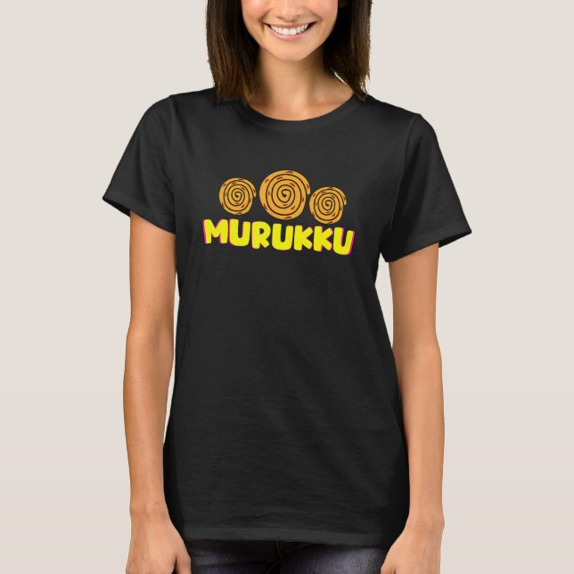 Camiseta Murukku India Desi comida rápida temática Garment  (Anverso)