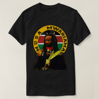 Camiseta Musa Mwariama - Líder independentista Mau Mau de K