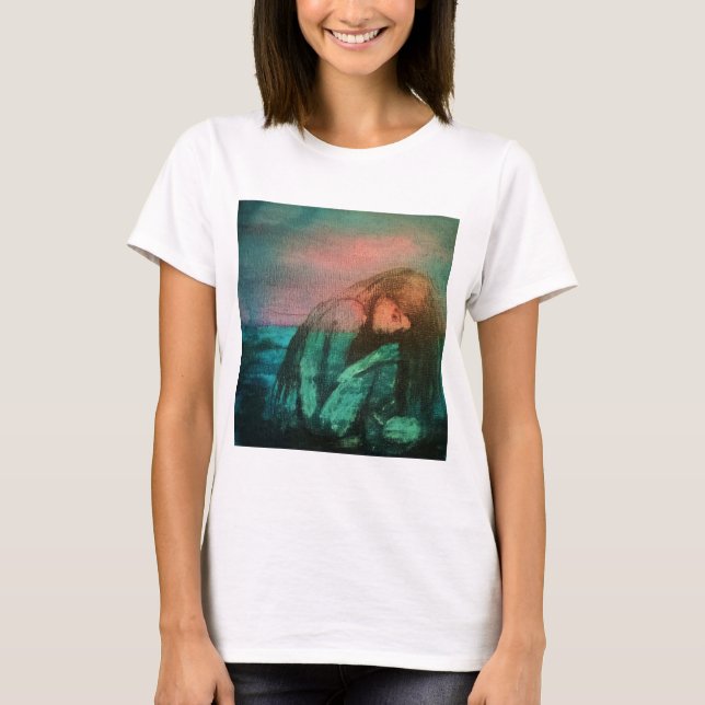 Camiseta "Musa por el mar " (Anverso)