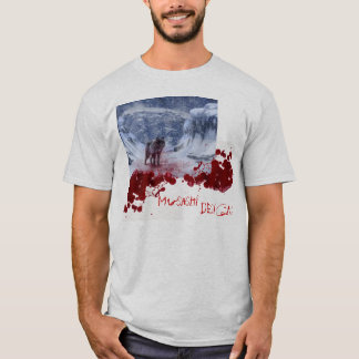 Camiseta Musashi diseña el lobo