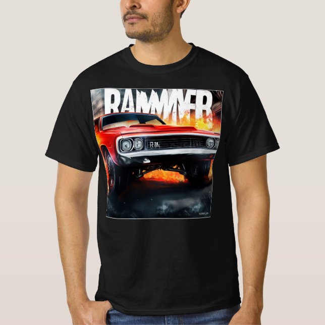 Camiseta MUSCLE CAR HALLOWEEN [Rammer] 001 (Anverso)