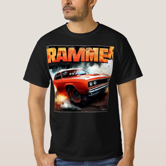 Camiseta MUSCLE CAR HALLOWEEN [Rammer] 003 (Anverso)