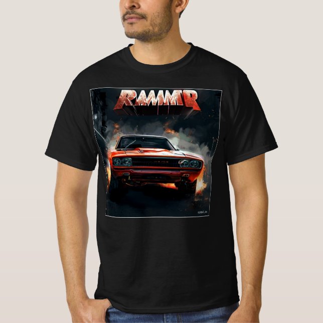 Camiseta MUSCLE CAR HALLOWEEN [Rammer] 025 (Anverso)