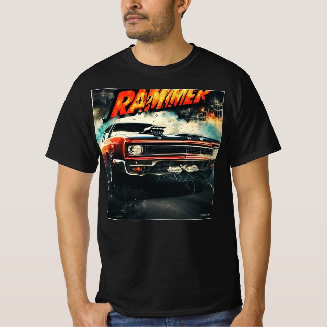Camiseta MUSCLE CAR HALLOWEEN [Rammer] 029 (Anverso)