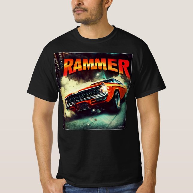 Camiseta MUSCLE CAR HALLOWEEN [Rammer] 035 (Anverso)