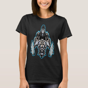 Camiseta Muscle Gorillas Gym disfraz Deportes Mejor Arte