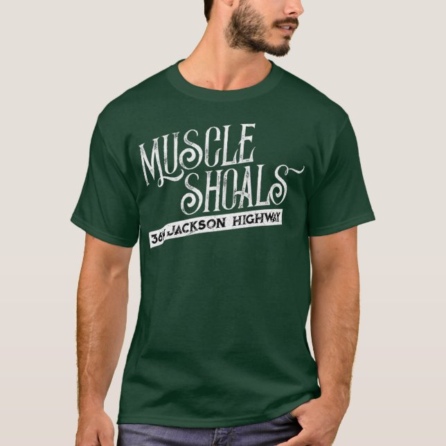 Camiseta Muscle Shoals AL Appartal Para Fans De La Música S (Anverso)