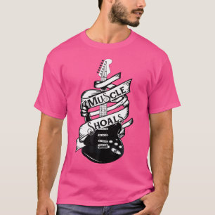 Camiseta Muscle Shoals Alabama Music Recording Studio Guita