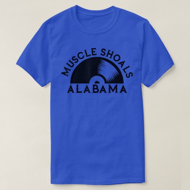 Camiseta Muscle Shoals Shirt Alabama Grabación Studio Músic (Diseño del anverso)