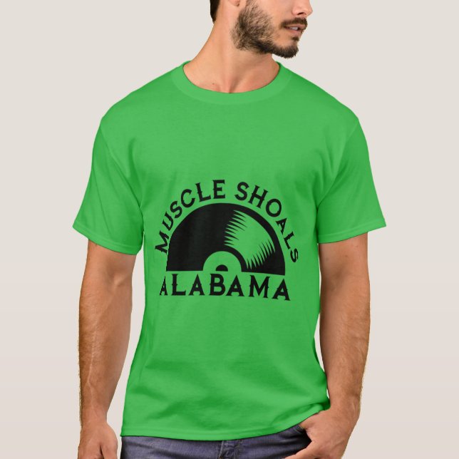 Camiseta Muscle Shoals Shirt Alabama Recording Studio Music (Anverso)