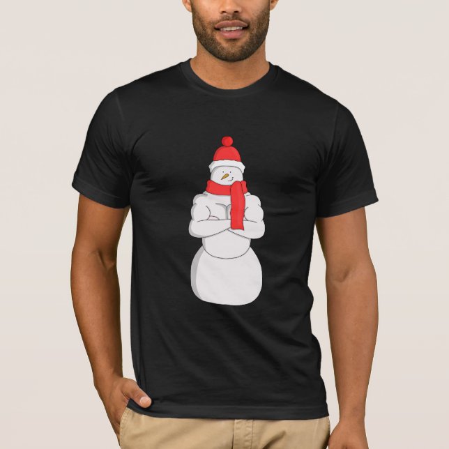 Camiseta Muscle Snowman (Anverso)