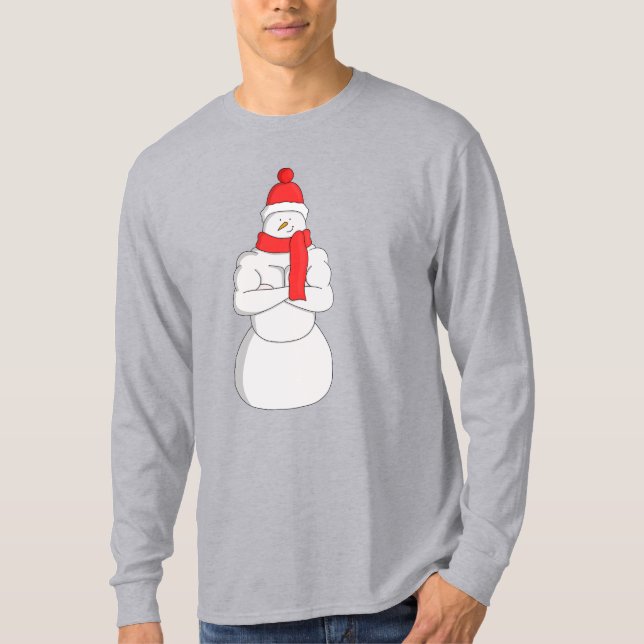 Camiseta Muscle Snowman (Anverso)